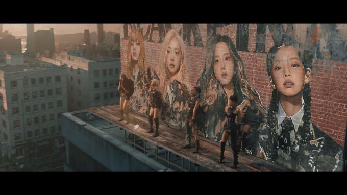 블랙핑크 '뛰어' 뮤직비디오 갈무리