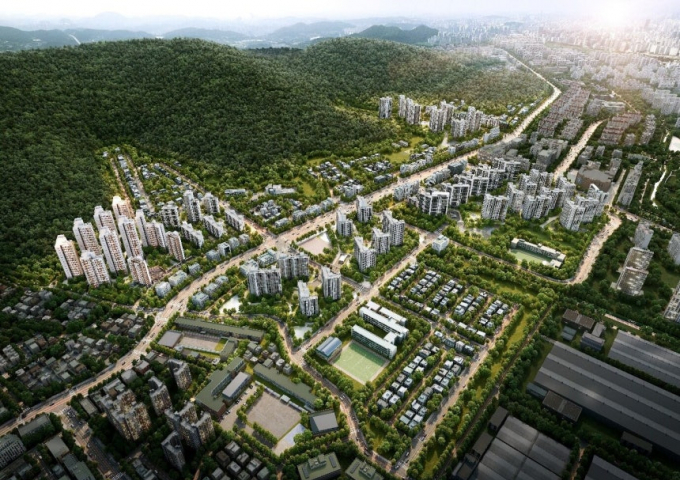 경기 광명 '구름산지구' 조감도 /사진 제공=유승종합건설