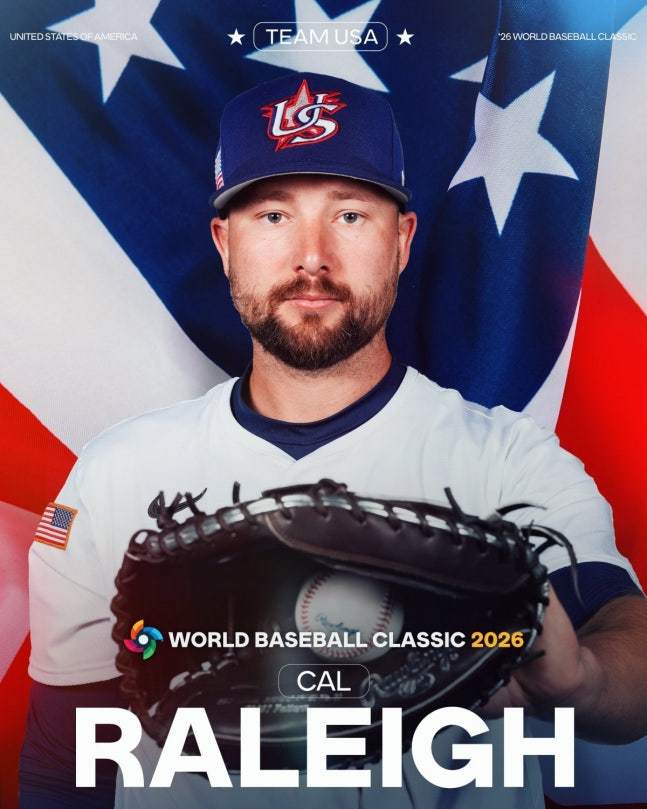 WBC 미국 대표팀에 승선한 칼 롤리.(MLB SNS 캡처)
