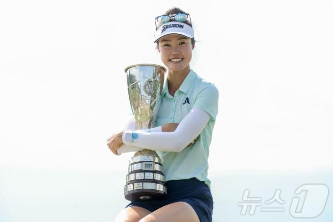 그레이스 김은 13일(한국시간) 여자 골프 메이저대회 에비앙 챔피언십에서 우승을 차지했다. ⓒ AFP=뉴스1