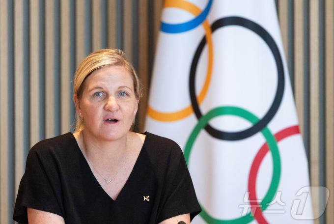 커스티 코번트리 IOC 위원장. ⓒ 로이터=뉴스1