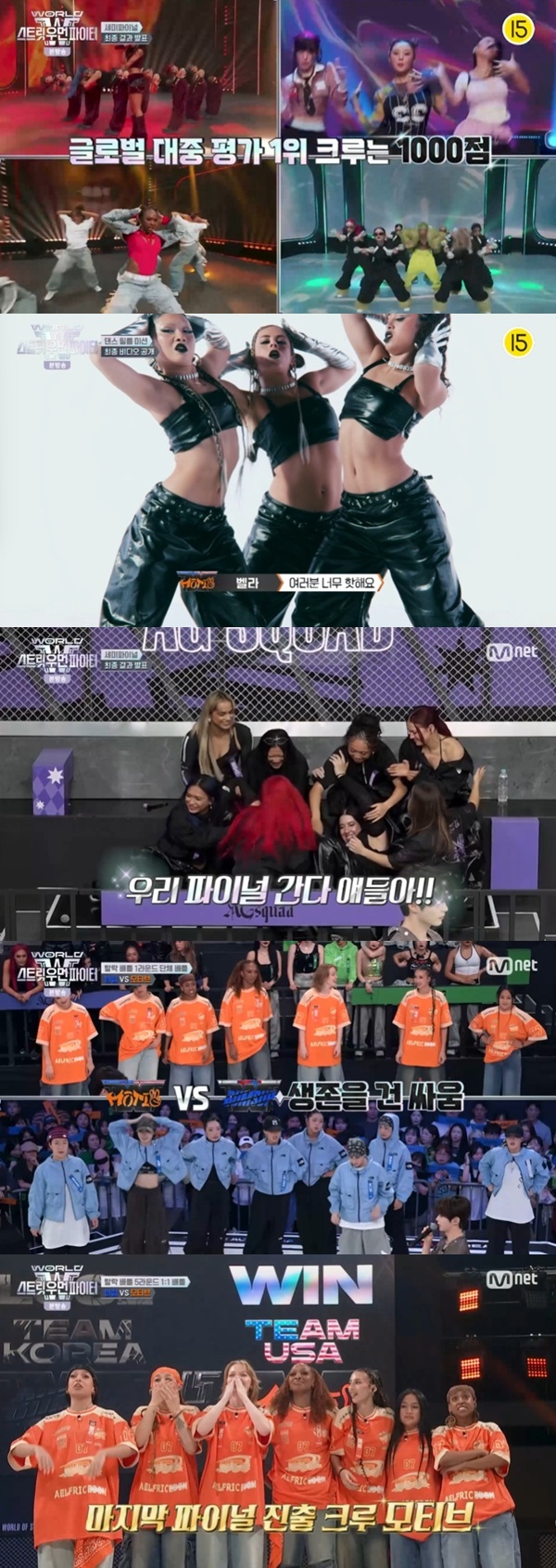 Mnet '월드 오브 스트릿 우먼 파이터' 캡처