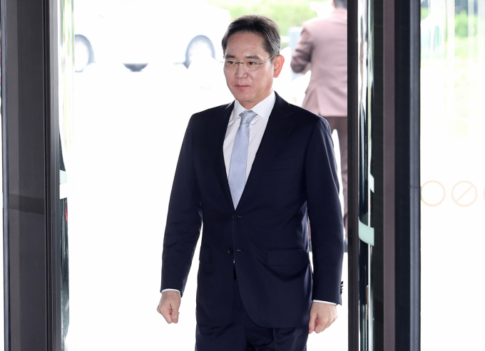 이재용 삼성전자 회장의 부당합병·회계부정 혐의에 대한 대법원 판결이 임박했다. 사진은 지난 5월30일 2025 삼성호암상 시상식에 참석한 이재용 회장의 모습. /사진=뉴스1