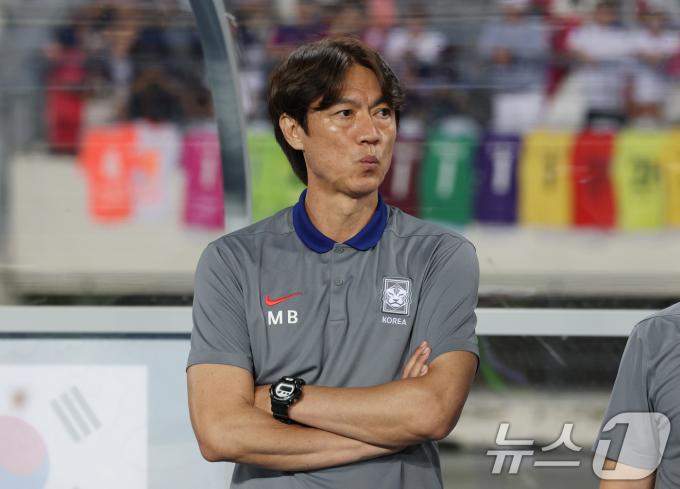 홍명보 대한민국 축구 국가대표팀 감독. /뉴스1 ⓒ News1 김영운 기자