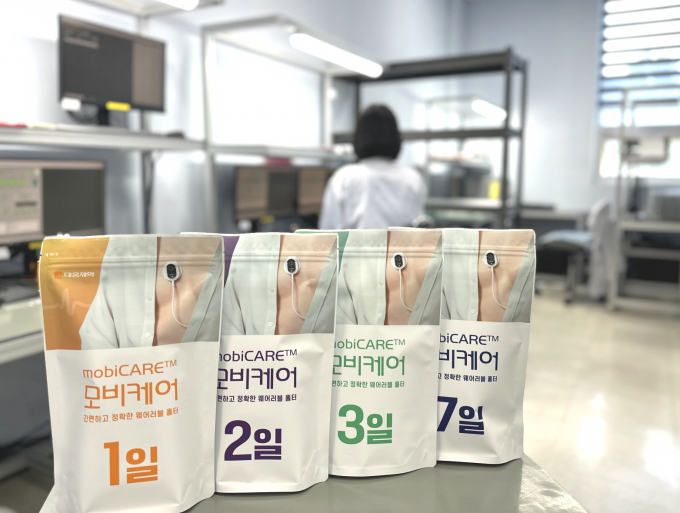 대웅제약과 씨어스테크놀로지가 모비케어 리프레시를 통해 ESG(환경·사회·지배구조)를 실천한다. 사진은 모비케어 리프레시 센터에 사용 일자별로 분류된 모비케어 패키지. /사진=대웅제약