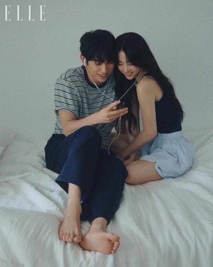 박보영, 박진영 커플 화보 /엘르 제공