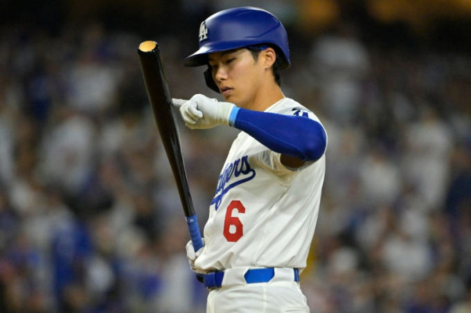 미국 메이저리그(MLB) LA 다저스 김혜성이 침묵했다./사진=로이터 