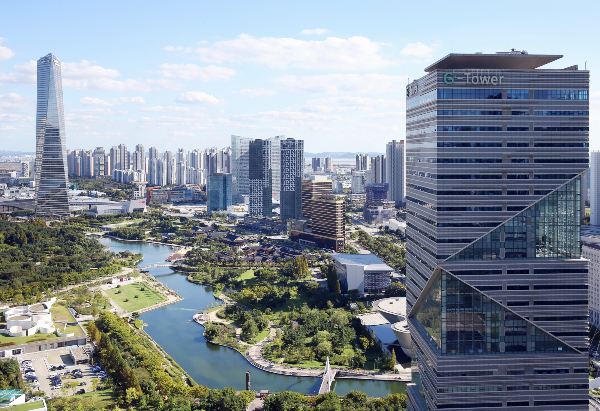 송도 센트럴파크 전경. /사진제공=인천경제청