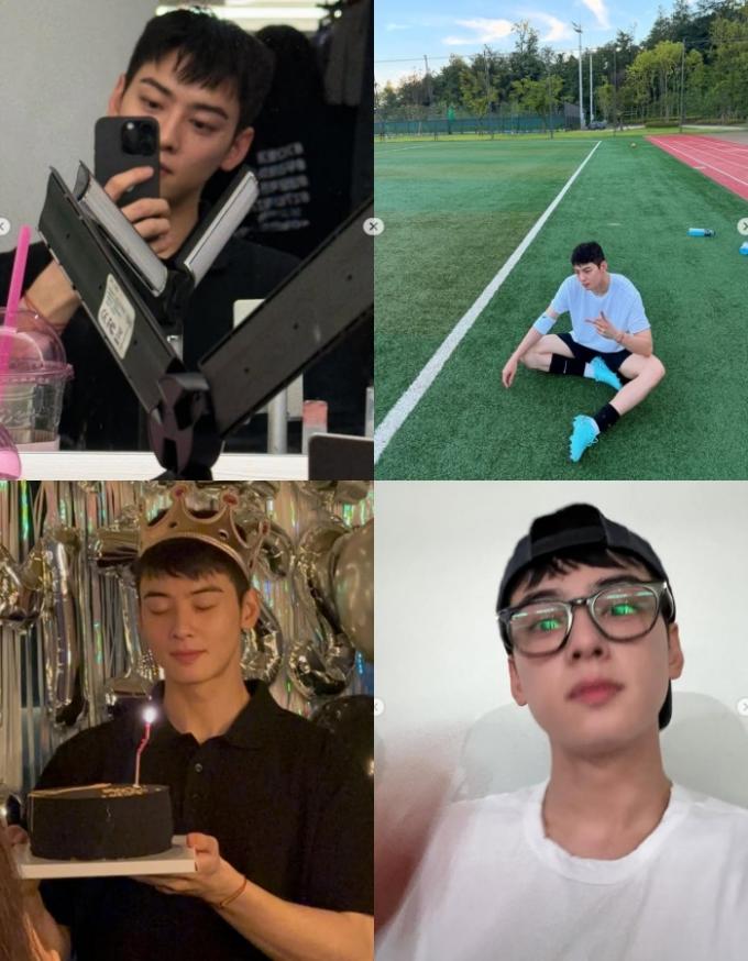 차은우 인스타그램