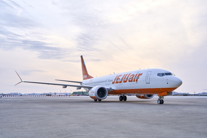 제주항공이 B737-8 6호기를 신규 도입하며 기단 현대화에 속도를 내고 있다. /사진=제주항공