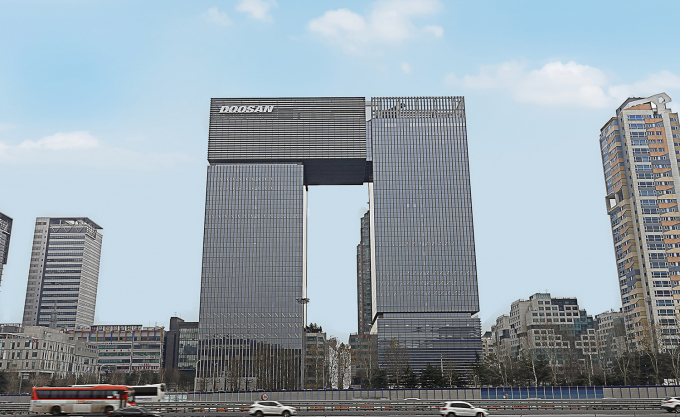 분당 두산타워 전경. / 사진=두산그룹 