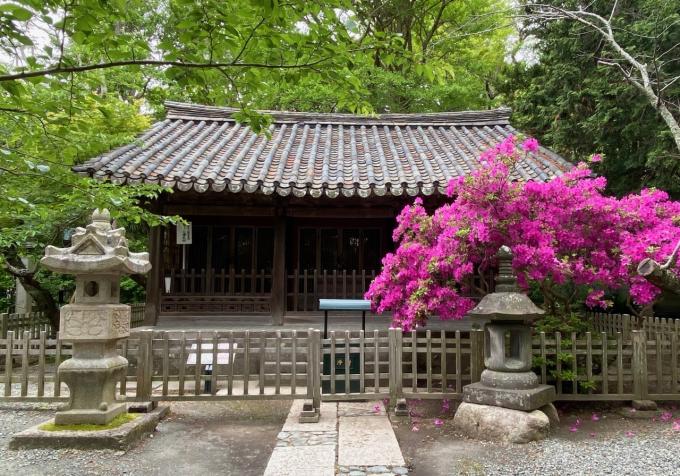 일본에서 해체되기 전 관월당 모습.(국가유산청 제공)