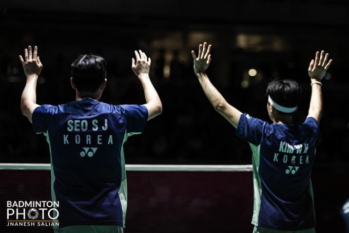 안세영의 화려한 성과에 주목도가 떨어지지만, 서승재-김원호의 행보도 충분히 눈부시다. (대한배드민턴협회 제공)