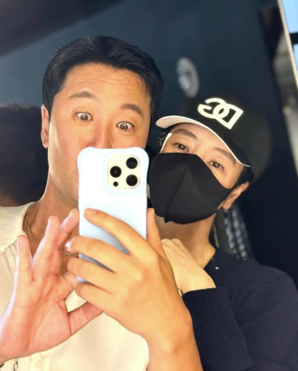 김혜수 오제형/인스타그램 캡처
