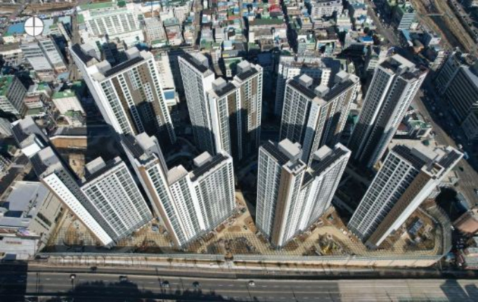용인8구역 전경사진. /사진제공=용인특례시