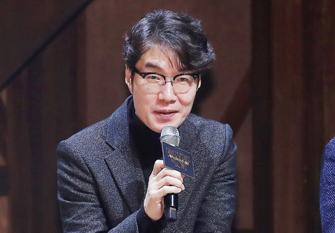 우 송영규가 만취한 채 음주운전을 한 혐의로 경찰 수사를 받고 검찰에 넘겨진 사실이 뒤늦게 알려졌다. 사진은 지난 2023년 2월 서울 서초구 예술의 전당 CJ토월극장에서 진행된 연극 '셰익스피어 인 러브' 기자간담회에 참석한 배우 송영규. /사진=뉴스1