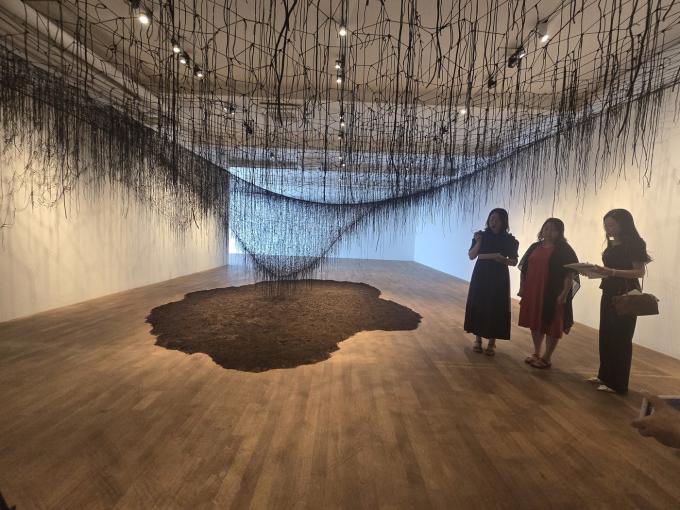 시오타 치하루 '리턴 투 어스'展 전시 전경. ⓒ 뉴스1 김정한 기자