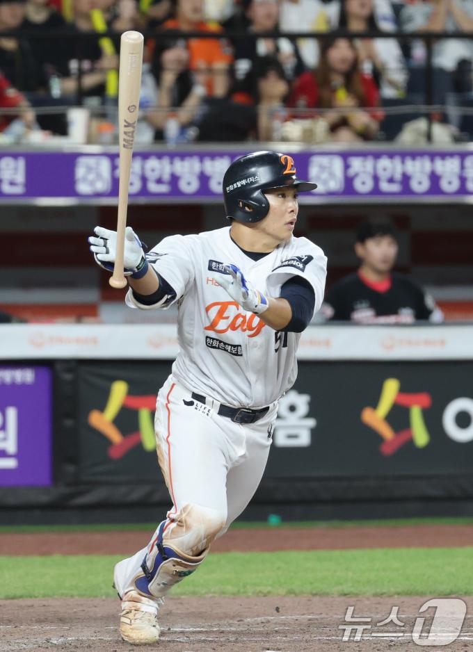 한화 이글스 외야수 문현빈. 2025.7.10/뉴스1 ⓒ News1 김기태 기자