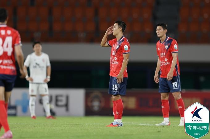 김천 상무 김이석(한국프로축구연맹 제공)