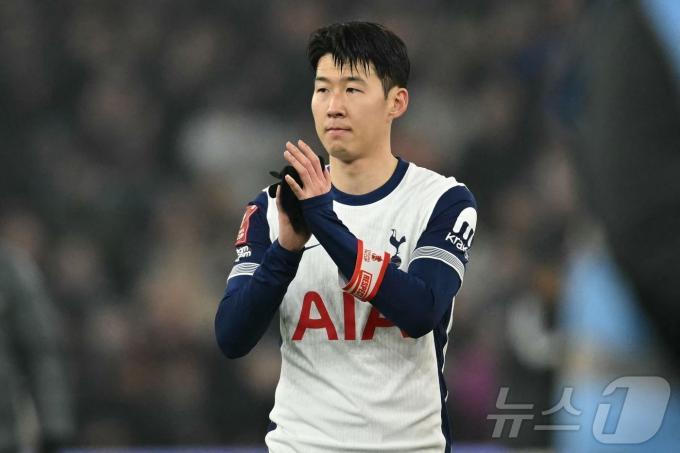 토트넘 홋스퍼의 손흥민 ⓒ AFP=뉴스1