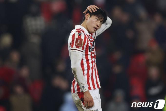 스토크 시티 배준호. ⓒ AFP=뉴스1