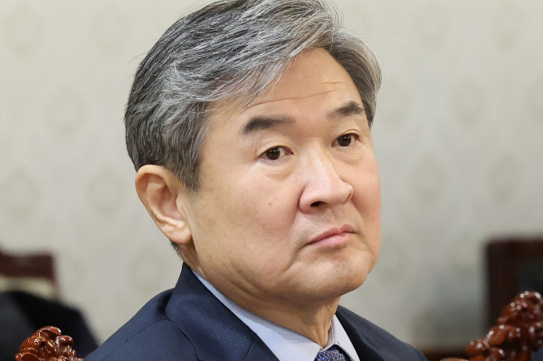 순직해병 특검팀이 조태용 전 국가정보원을 피의자 소환으로 소환해 조사한다. 장조태용 국가정보원장이 지난 3월24일 정부서울청사에서 열린 한덕수 대통령 권한대행 국무총리 주재 국가안전보장회의(NSC)에 참석하고 있는 모습. /사진=뉴시스