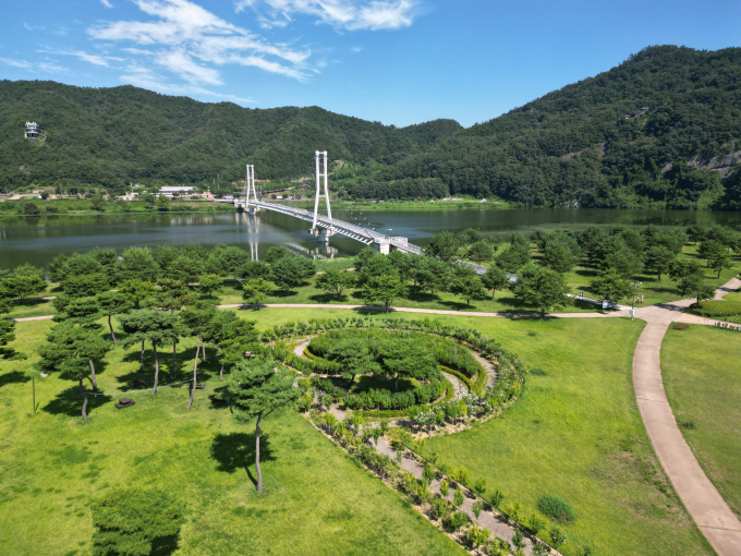 상주시 무궁화정원 전경./사진제공=경북 상주시