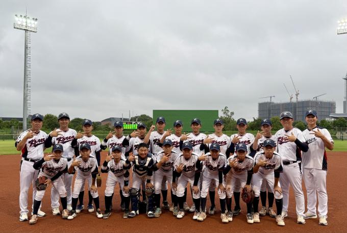 U-12 야구 대표팀. (대한야구소프트볼연맹 제공)
