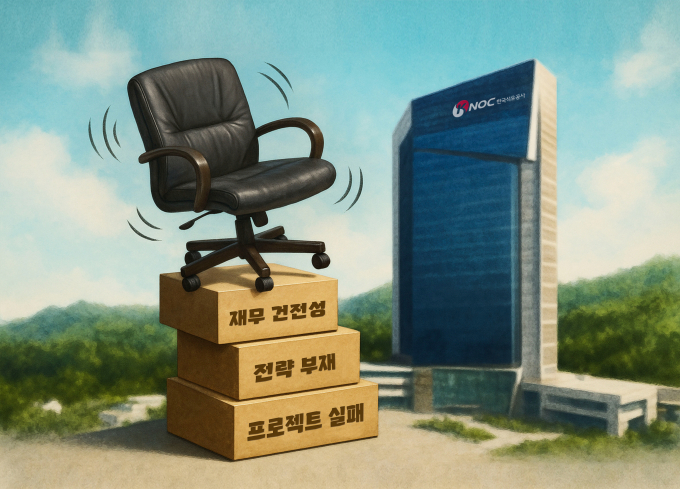 새정부가 출범하면서 김동섭 한국석유공사 사장의 향후 거취가 주목받고 있다. /그래픽=김은옥 기자