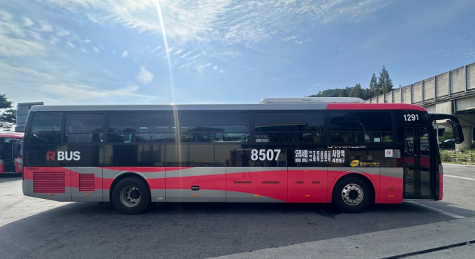 8507번 버스 사진. /사진제공=광명시