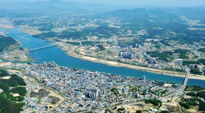 여주시가지 전경. /사진제공=여주시