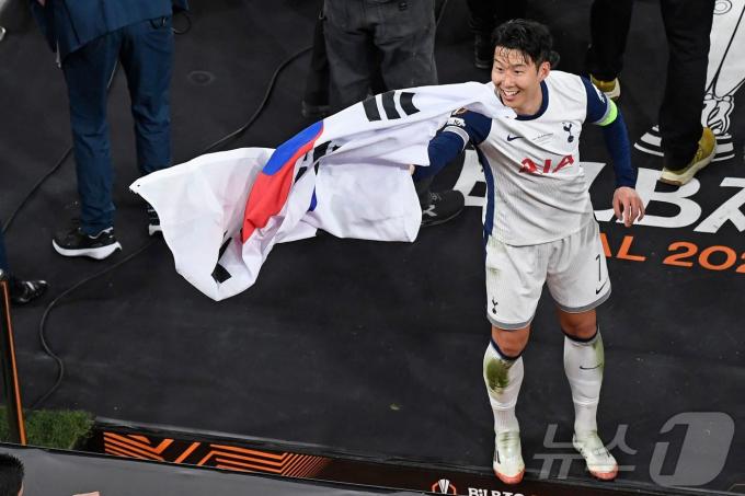 토트넘 홋스퍼의 손흥민 ⓒ AFP=뉴스1