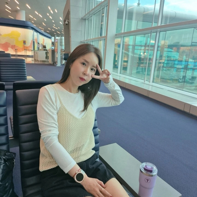 코요태 신지가 호주 시드니 공연을 위해 떠났다. /사진=신지 인스타그램