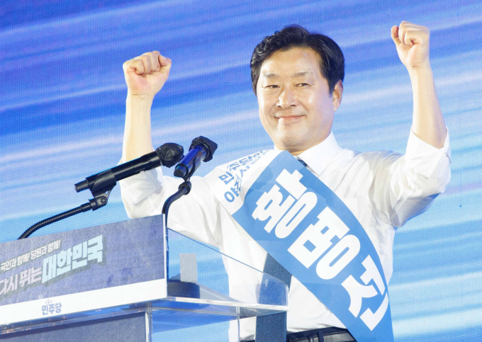 사진은 황명선 후보./사진=뉴시스