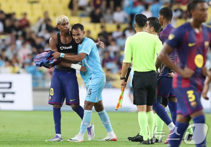 [뉴스1 PICK]'최강' 바르셀로나, 대구FC 상대로 '골 폭죽' 5-0 대승