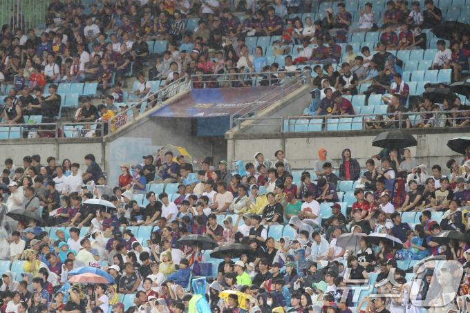 [뉴스1 PICK]'최강' 바르셀로나, 대구FC 상대로 '골 폭죽' 5-0 대승