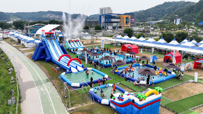 영주 시원 축제장 전경 모습./사진제공=경북 영주시