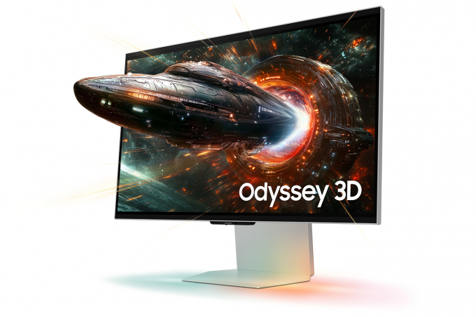 삼성전자 3D 게이밍 모니터 ‘오디세이 3D’ 제품 이미지. / 사진=삼성전자