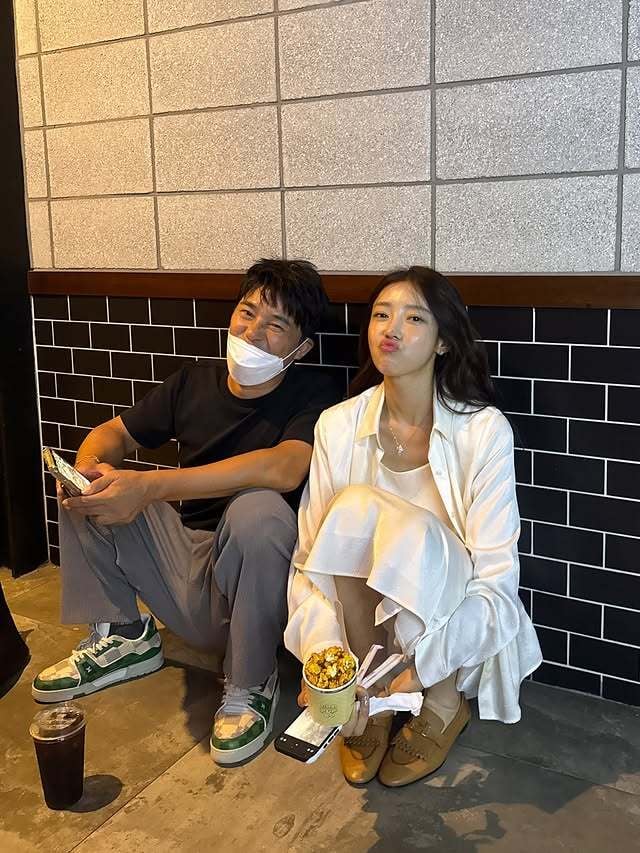 임창정과 서하얀(서하얀 SNS)