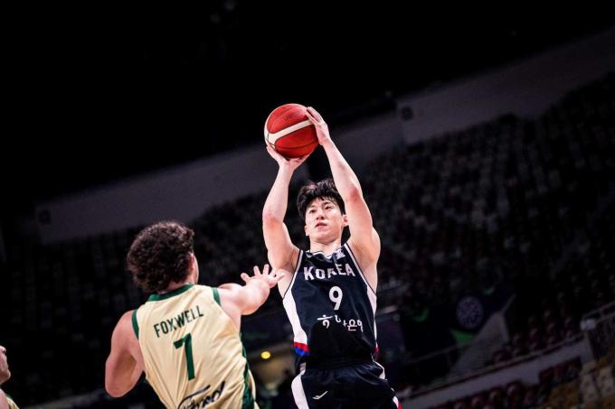 한국이 아시아컵 1차전에서 호주에 대패했다.(FIBA 제공)