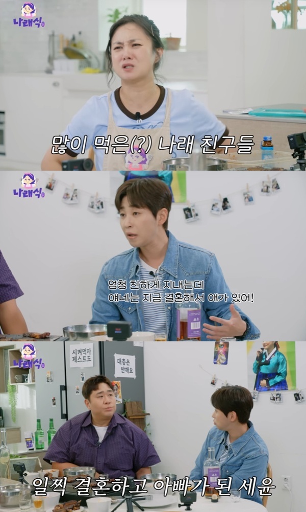 유튜브 채널 '나래식' 캡처