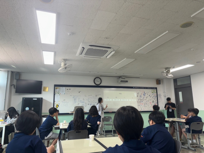 용인특례시 드림스타트가 용인외대부고와 '하계 사회공헌 HAFS CAMP'를 운영했다. /사진제공=용인특례시 