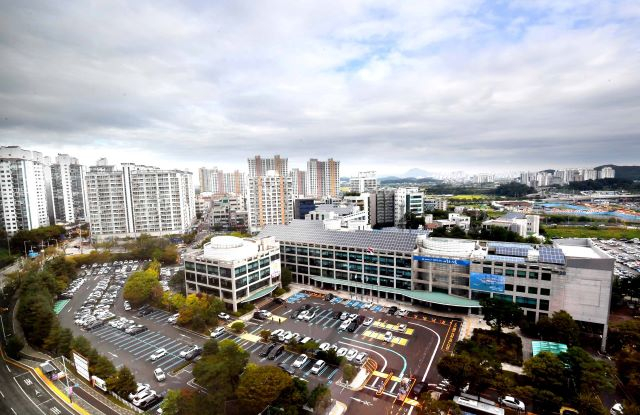 시흥시청 전경.