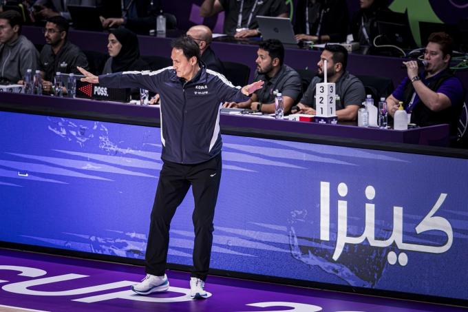 안준호 농구대표팀 감독. (FIBA 제공)