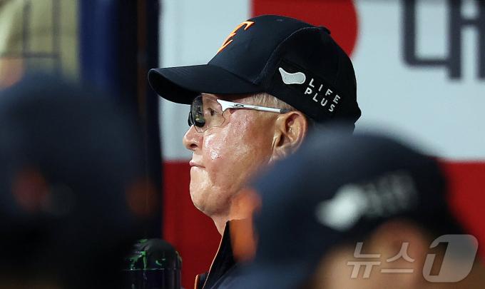 김경문 한화 이글스 감독. 2025.7.4/뉴스1 ⓒ News1 김진환 기자