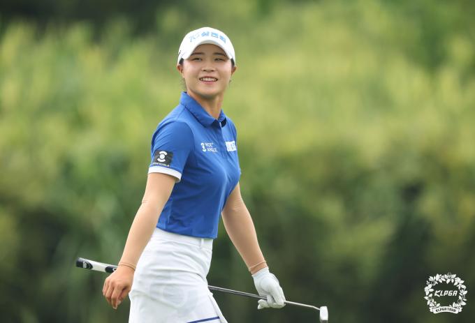 생애 첫 우승에 도전하는 고지원. (KLPGA 제공)