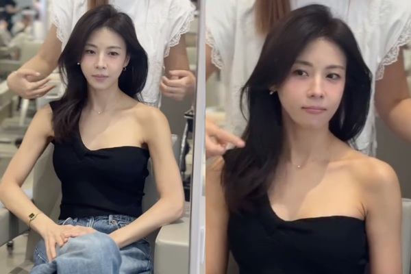 배우 하지원의 역대급 미모가 포착됐다. /사진=에이바이봄 인스타그램