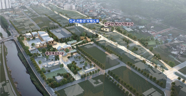 진교 친환경보행도로 조성사업 마스터 플랜./사진=하동군
