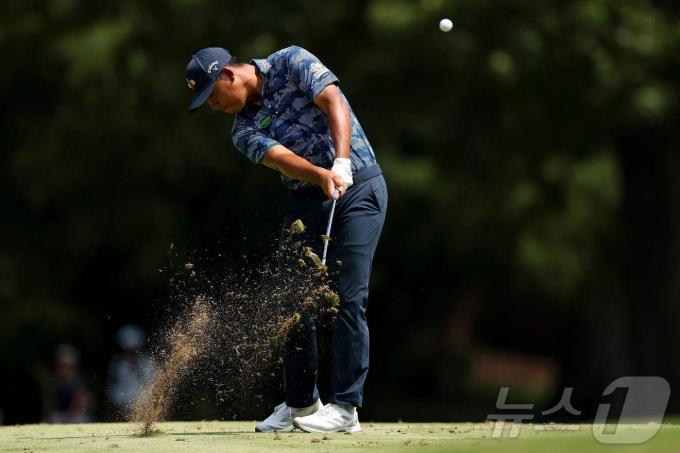 미국프로골프(PGA) 투어 김시우.  ⓒ AFP=뉴스1
