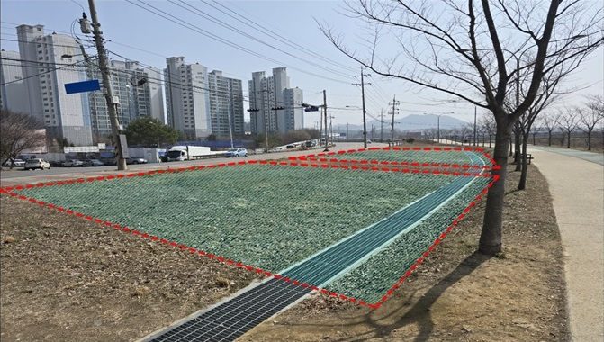  문산 농구장 조성 조성 위치도. /사진제공=파주시